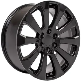 Cv95-22090-6550-28b Oe Wheels 1 New 22x9 Cv95 Black 6x139.7 5x5.5 Et28 Cb78.1 Rim