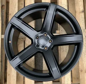 Ffsr320110mb Oe Wheels Set 4 Black 20x11 Square Et0 5x115 Fit Dodge Charger Challenger Widebody