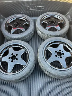 Are17 Oem 1265 Staggered 17 Inch Mercedes-benz Amg Wheels. Front X7.5 And Rears X8.5