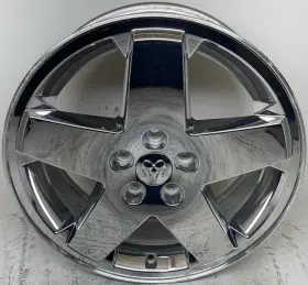 2290 Oem 2007 2008 2009 2010 2011 Dodge Caliber 18 Inch Chrome Clad Wheel Part #2290