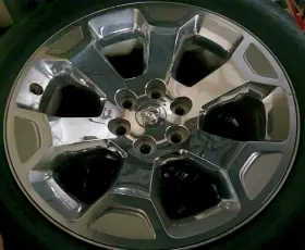 2680 Oem 2688 Single 20 Inch Wheel/rim Dodge Ram 1500 2019-2024 Genuine Chrome Clad