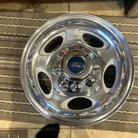 2c34-1007-mb Oem Ford E250 E350 Van Truck 16 Inch Alloy Wheels 8 Lug Set Rims 95 14 8x165 With Caps