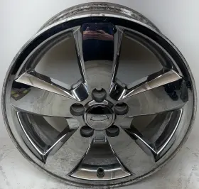 3680a Oem 2008 2009 2010 2011 2012 Ford Escape Mariner 17 Inch Chrome Clad Wheel #3680a