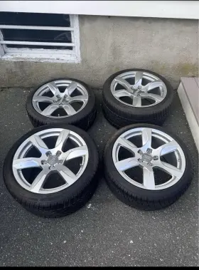 4256019025 Oem Audi R8 Wheels 18 - Like New Winter Wheel Package With Tpms