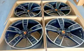 45348-900 Oem 22 Original Porsche Oe Cayenne S Turbo Sport Classic Wheels Rims Germany