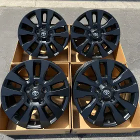 69533 Oem 20 Inch Toyota Sequoia Tundra Satin Semi Black Wheels Rims Factory Set 4