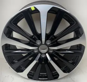 75699 Oem New 2021 2022 2023 2024 2025 2026 Toyota Highlander 20 Inch Machined Black Wheel