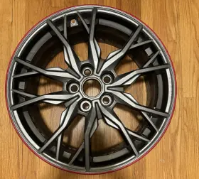 85609417 Oem Corvette Stingray 70th Anniversary 19x8.5wheel Aftermidnight