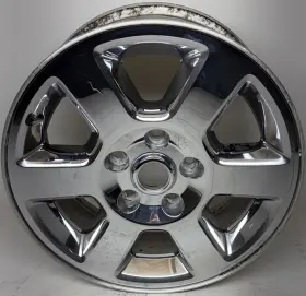9066a Oem 2007 2008 2009 Jeep Commander 17 Inch Chrome Clad Wheel Part #9066a