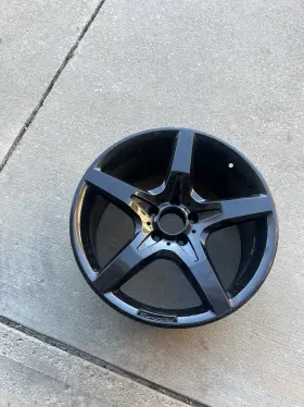 A7314011702 Oem Mercedes Sl550 Rear Rim 19x9.5 Crack