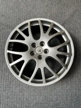 200473 Oem Bbs Maserati Gransport 2005 2006 Front Wheel M138 4200 8jx19 19 Inch Silver Good