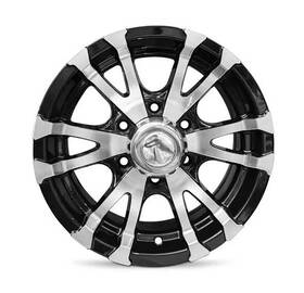 Oem Replica 105-0001 New Alloy 15 Inch X 6 6x139.7 For Trailer Rim Wheel Machined Black Load 2830lb
