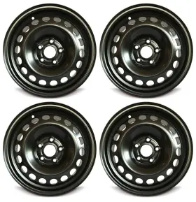 1k0601027h Oem Replica New Set Of 4 15 Inch X 6 Replacement Steel Wheel Rim 2015-2019 For Volkswagen Golf
