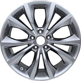 Oem Replica 1wm46trmaa New 18 Inch X 8 Hyper Silver Replacement Wheel Rim 2015 2016 2017 For Chrysler 200