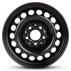 Oem Replica A2024000102 New 15 Inch X 6.5 5x112 Black Steel Wheel Rim 1994-1998 For Mercedes Benz C-class