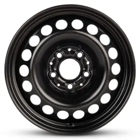 A2024000102 Oem Replica New 15 Inch X 6.5 5x112 Black Steel Wheel Rim 1994-1998 For Mercedes Benz C-class