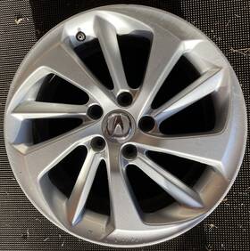 Oem Tv917070a 2016-2018 Acura Ilx 17x7 17 Inch Alloy Wheel 10 Spoke With Center Cap