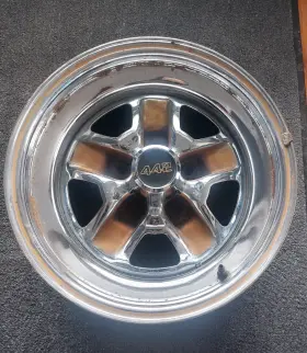 416614 Oldsmobile Cutlass Rally Wheel 15x7 With Center Cap 85-87 442 Chrome Ssiii Rim Gm
