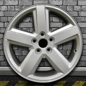 1an34trmaa Perfection Wheel Wpt Bright Fine Metallic Silver Oem Factory For 2007-2014 Dodge Avenger - 18x7