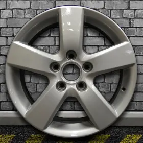 1t0601025m Perfection Wheel Full Face Bright Fine Silver Oem For 2007 Volkswagen Passat - 16x6.5