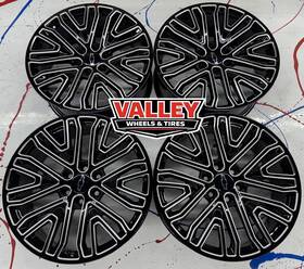 Performance Replica Pr226bd22906128 22 Inch Gloss Black Machine Chevrolet Rims Wheels Silverado Tahoe 6x5.5 Is