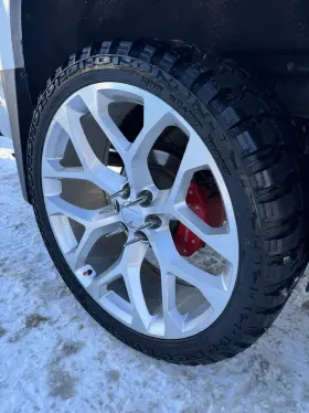 176gm-2615824 Performance Replicas Pr176 Snowflake 26x10 6x5.5 24 Gunmetal Wheel Rim 26 Inch