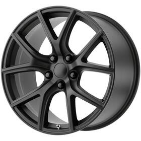 Performance Replicas 181sb-217350 Replica Pr181 Track Hawk 20x10 5x5 Inch 50mm Satin Black Wheel Rim 20