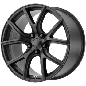 181sb-217350 Performance Replicas Replica Pr181 Track Hawk 20x10 5x5 Inch 50mm Satin Black Wheel Rim 20