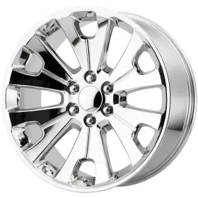 190c-2415830 Performance Replicas Pr190 24x10 6x5.5 Inch 30mm Chrome Wheel Rim 24