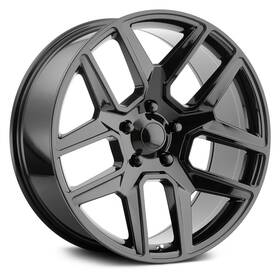 Performance Replicas 192gb-2218525 192 Wheel 22x10 25 5x139.7 78.1 Black Single Rim