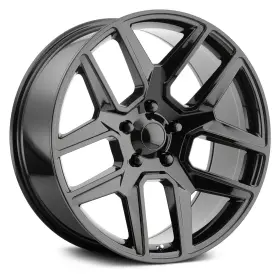 192gb-2218525 Performance Replicas 192 Wheel 22x10 25 5x139.7 78.1 Black Single Rim