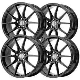 193gb-296530 Performance Replicas Set Of 4 Replica Pr193 Gt350 20x9 5x4.5 Inch 30mm Gloss Black Wheels Rims