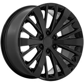 Performance Replicas 201gb-2295828 Pr201 22x9 6x5.5 Inch 28mm Gloss Black Wheel Rim 22