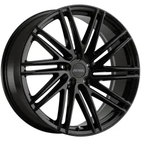 1780p1c405108b72 Petrol P1c 17x8 5x108 40mm Gloss Black Wheel Rim 17 Inch