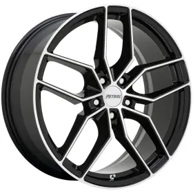 2085p5c405114b76 Petrol P5c 20x8.5 5x4.5 Inch 40mm Black/machined Wheel Rim 20