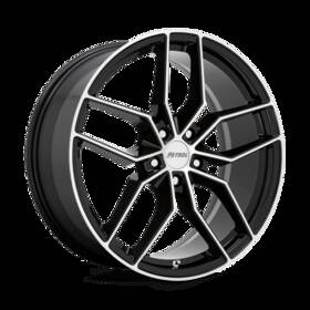 Petrol 2085p5c405115b76 4 - P5c 20x8.5 5x115 Black 40mm