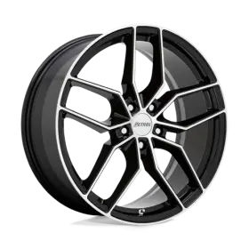 2085p5c405115b76 Petrol 4 - P5c 20x8.5 5x115 Black 40mm