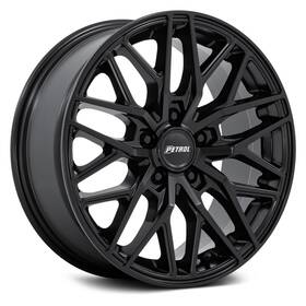 Petrol Pe004mx18804240 P3e Wheel 18x8 40 5x110 72.56 Black Single Rim