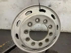 10407j Pilot 22.5 Alum Steer Early Freightliner Logo Wheel - Used