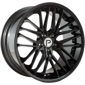 P21420105112-40gb Pinnacle P214 Legacy 20x10 5x112 40mm Gloss Black Wheel Rim 20 Inch