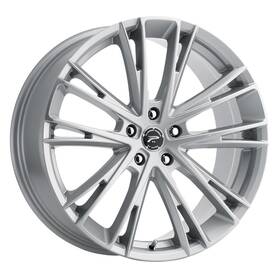 Platinum 458-2866s 40 458s Prophecy 20x8.5 5x114.3 Et40 Gloss Silver With Clear Coat Qty Of 1
