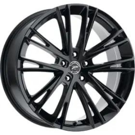 458-7844bk Platinum 40 1 17x8 5x112 458bk Prophecy Gloss Black With Clear-coat Wheel Rim