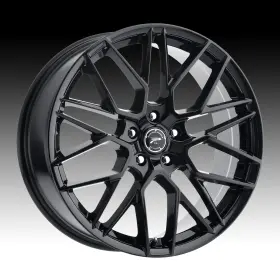 459-7843bk Platinum 35 4/platinum 459bk Retribution Gloss Black 17x8 5x110 35mm