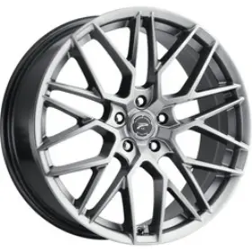 459-8891g Platinum 35 18x8 459g Retribution Bright Graphite With Clear Coat Wheel 5x115 35mm