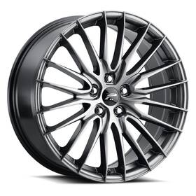 Platinum 465-7866g 40 17x8 465g Reprisal Bright Graphite Wheels 5x4.5 40mm Set Of 4