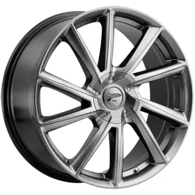 466-7818g Platinum 40 466 Mystic 17x8 5x100/5x4.5 Inch 40mm Graphite Wheel Rim 17