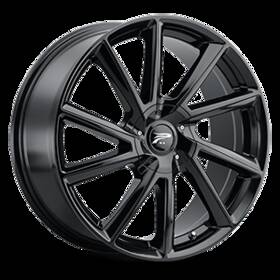 Platinum A276042-4n Wheels 466bk Mystic 18x8 40 Gloss Black 5x112 5x120 Qty 4 A276042