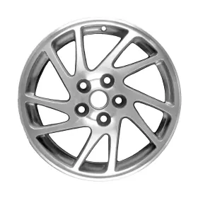 9594218 Pontiac Refurbished Painted Charcoal Gray Aluminum Wheel 17 X 6.5