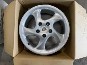 99636212800 Porsche 560-67243 2001 911 Carrera Wheels Rims 17x9 17x8.5 Set 4 Pieces