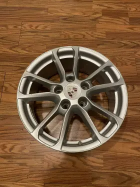 7p5-601-025-ab Porsche 2015-2018 Cayenne Factory Oem 8x18 Inch Wheel Original Silver Rim 421